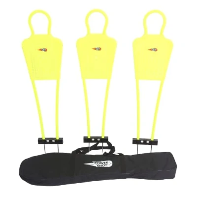 Abbildung von POWERSHOT 3er Set Freistoßdummies Junior Kleine Fußballdummies Fußballfreistoßübungen