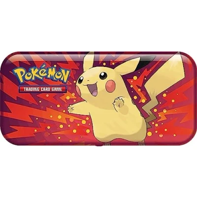 Abbildung von Friki Monkey Pokémon Metall Etui Pikachu [Offizielle Leere TCG Dose], Zurück zur Schule Edition von Pikachu, Bullet: