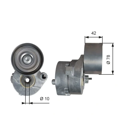 Abbildung von GATES T38560 Riemenspanner Micro V ESTART