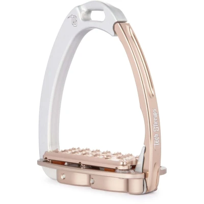 Abbildung von Tech Stirrups Steigbügel Venice Plus EVO Silber/Rosé Adult