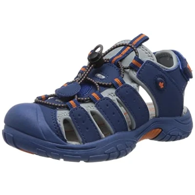 Abbildung von Lico Nimbo Sandalen, blau/grau/orange, 28 EU