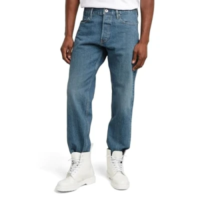 Abbildung von G STAR Herren Dakota Regular Straight Jeans Blau (96 mom Washes D23691 D318 G535) 34W / 36L