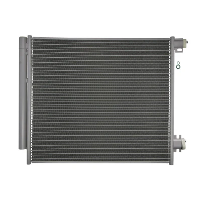 Abbildung von BOSCH 1 986 AD2 400 Klimakondensator mit Stickstofffüllung Trockner, Montageanleitung, Dichtring 15,5mm 10,1mm 566mm R1234yf, R134a