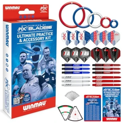 Abbildung von WINMAU PDC Ultimate Darts Praxis und Zubehör Kit