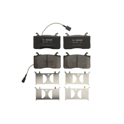 Abbildung von BOSCH 0 986 424 390 Bremsbelagsatz Low Metallic mit integriertem Verschleißsensor ALFA ROMEO: Giulia Saloon, Stelvio