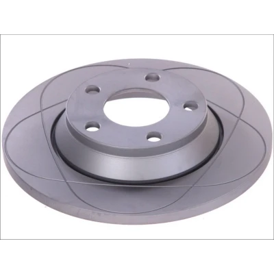 Abbildung von ATE PowerDisc 24.0313 0181.1 Bremsscheibe 280,0 13,0 5 112,0 voll beschichtet hochgekohlt AUDI: A4 B5 Saloon, Avant