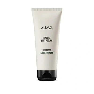 Abbildung von Ahava Superfood Kale &amp; Turmeric Renewal Body Peeling 200 ml