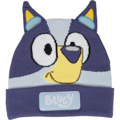 Abbildung von CERDÁ LIFE&#039;S LITTLE MOMENTS Jungen Gorro Punto Aplicaciones Bluey Baskenmütze, Weiß, Einheitsgröße EU