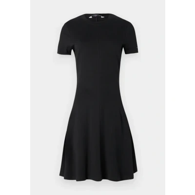 Abbildung von Tommy Hilfiger Modern Dress Jerseykleid, Damen, Größe: Large, Black