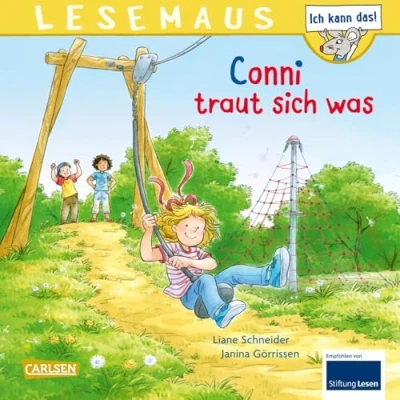 Abbildung von LESEMAUS 115: Conni traut sich was: Tolle Bilderbuchgeschichte ab 3 über Angst und Mut (115)
