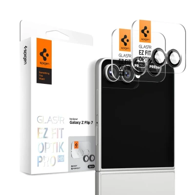 Abbildung von Spigen EZ Fit Gehärtetes Glass Camera Protector Samsung Galaxy Z Flip 7 2 Pack