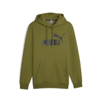 Abbildung von Puma BIG LOGO Kapuzenpullover, Herren, Größe: Small, Oliv