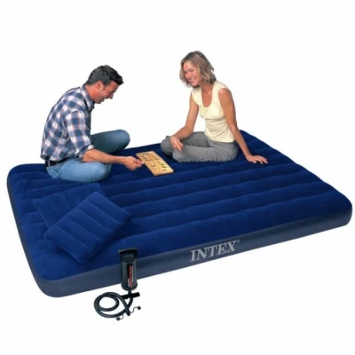 Abbildung von Intex 64765 Luftbett, Bunt, 203 x 152 25 cm (Set)