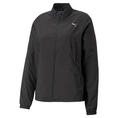 Abbildung von Puma Run Favorite Woven Laufjacke Damen Schwarz, Größe L