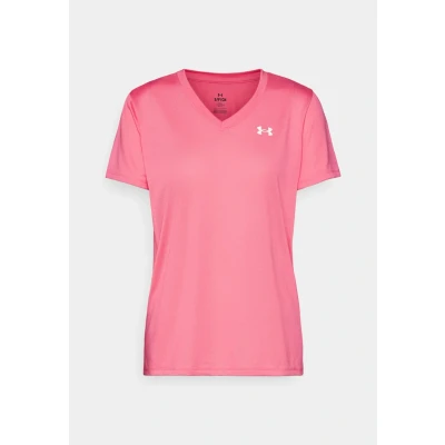 Abbildung von Under Armour Solid Sport Tshirt, Damen, Größe: Large, Super pink/white