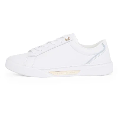 Abbildung von Tommy Hilfiger CHIC Court Sneaker low, Damen, Größe: 39, White Schuhe