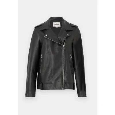 Abbildung von ONLY Onlmille Jacket Kunstlederjacke, Damen, Größe: XS, Black