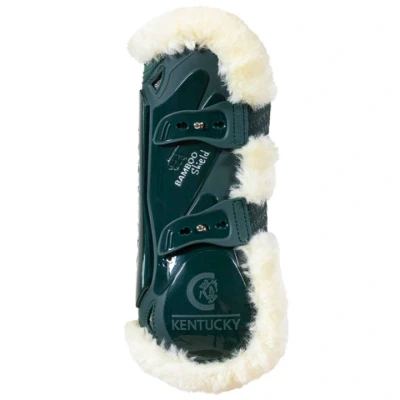Abbildung von Kentucky Gamaschen Bamboo Elastic Vegan Sheepskin Dunkel grün M