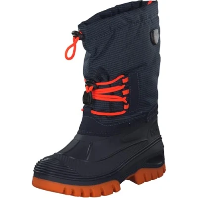 Abbildung von CMP Jungen Børn Ahto Wp Snow Boots Schneestiefel, B Blue Orange Fluo, 31 EU
