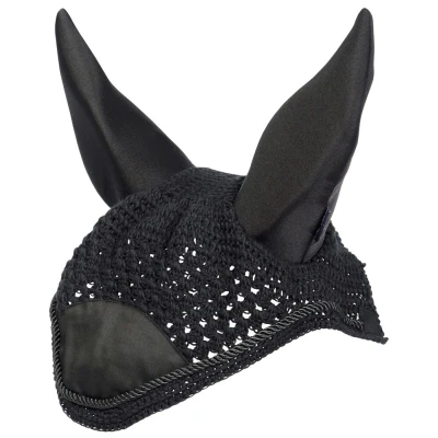 Abbildung von Harry&#039;s Horse Fliegenhaube Silencer Schwarz Vollblut