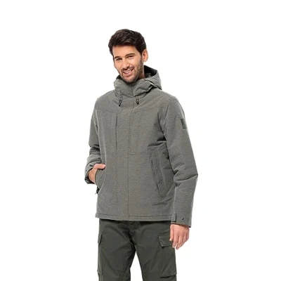 Abbildung von Jack Wolfskin Snowy PARK Winterjacke, Herren, Größe: Medium, Island moss