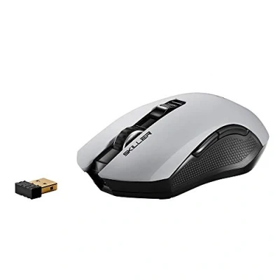 Abbildung von Sharkoon SKILLER SGM3 weiß, optische Gaming Maus, Dual Mode (Funk oder Kabelgebunden), RGB