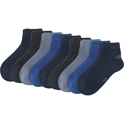 Abbildung von s.Oliver Junior Socks Basic 9 PACK Socken für Kinder, Größe: 31 34, Blue
