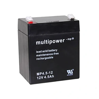 Abbildung von MULTIPOWER MP4,5 12 12V 4,5Ah Blei Vlies Akku (Glasfaservlies) AGM