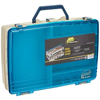 Abbildung von Plano 2 stufige Ranzen Tackle Box, Premium Aufbewahrungsbox.