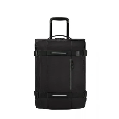Abbildung von American Tourister Urban Track Reisetasche/Rucksack mit 2 Rollen S, 55 cm, 45.5 L, Schwarz (Asphalt Black)