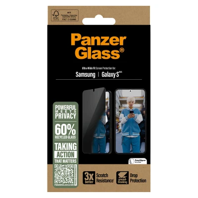 Abbildung von PanzerGlass Gehärtetes Glass Privacy Displayschutzfolie Samsung Galaxy S25