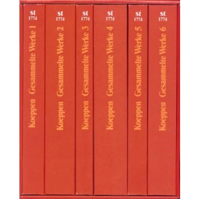 Abbildung von Gesammelte Werke in sechs Bänden den suhrkamp taschenbüchern (suhrkamp taschenbuch)
