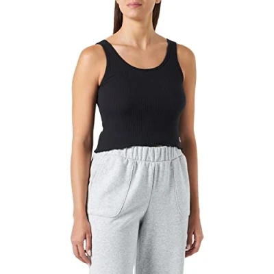 Abbildung von Champion Damen Rochester 1919 Made with Love S l Slim Trägershirt/Cami Shirt, Schwarz, Small