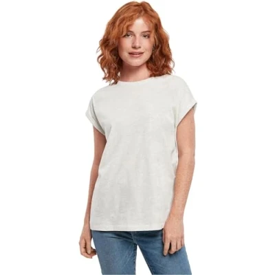Abbildung von Urban Classics Extended Shoulder Tshirt basic, Damen, Größe: 3XL, Lightgrey