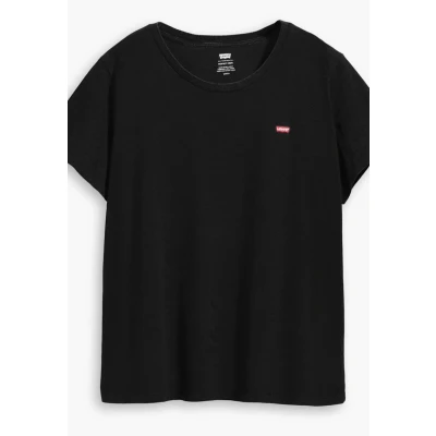 Abbildung von Levi&#039;s Damen Plus Size The Perfect Tee T Shirt, Mineral Black, 4XL
