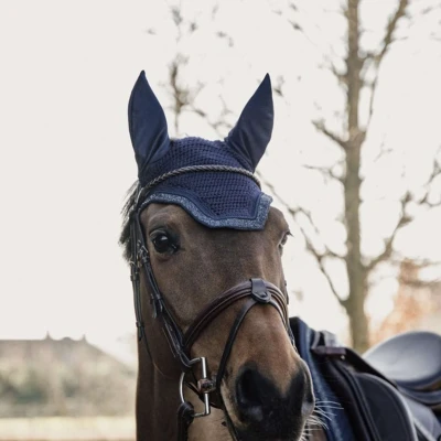 Abbildung von Kentucky Ohrnetz Wellington Glitter Stone Dunkelblau Warmblut Agradi.deVerkauft von Agradi