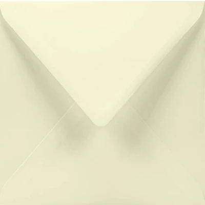 Abbildung von Netuno 100 quadratische Briefumschläge Elfenbein 15,5 x cm 100g Lessebo Smooth Ivory Umschläge quadratisch 15 ohne Fenster für Einladungskarten Geburtstagskarten Glückwunschkarten Briefe