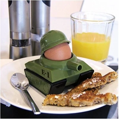 Abbildung von Paladone Eierbecher 2er Set Egg Splode &amp; Toastschneider aus Kunststoff