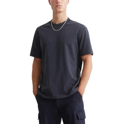 Abbildung von Marc O&#039;Polo Denim Graphic Tshirt basic, Herren, Größe: XL, True navy