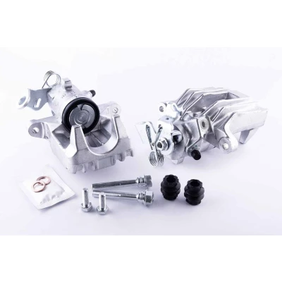 Abbildung von HELLA 8AN 355 783 431 Bremssattel Aluminium ohne Halter VOLKSWAGEN: Golf 4, 4 Cabrio, New Beetle Hatchback, AUDI: A3 TT Coupe kfzteile