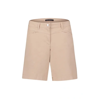 Abbildung von Betty Barclay Sommer MIT Eingrifftaschen Shorts, Damen, Größe: 34, Beige