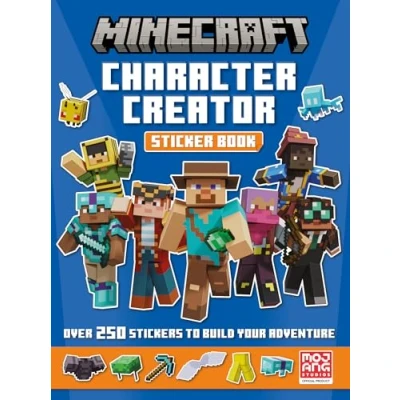 Abbildung von Minecraft Character Creator sticker Book: A brand new official book adventure full of fun customisation for kids who love gaming.