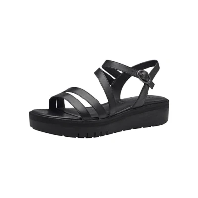 Abbildung von Tamaris Plateausandalette, Damen, Größe: 37, Black uni Schuhe