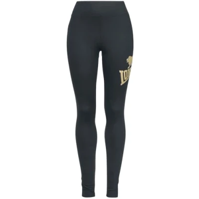 Abbildung von Lonsdale London Aglish Frauen Leggings schwarz XS 78% Polyamid, 22% Elasthan Basics