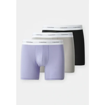 Abbildung von Calvin Klein Underwear Brief 3 PACK Panties, Herren, Größe: Medium, Black/ash/lilac quartz