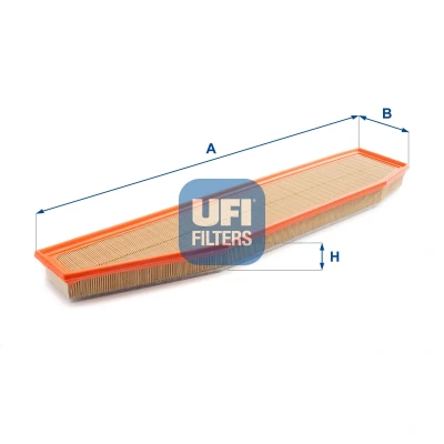 Abbildung von UFI 30.395.00 Luftfilter 48mm 135mm 675mm Filtereinsatz BMW: X3