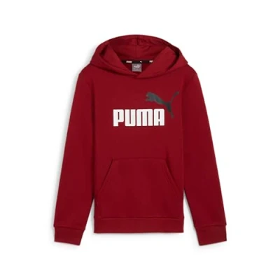Abbildung von PUMA ESS+ 2 Col Big Logo Hoodie FL B, Jungen Schweiß, Intense Red, 586987