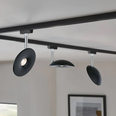 Abbildung von Paulmann Schienensystem Leuchten »URail Schienenspot Sphere 493lm 7W 2700K 230V Chrom matt, Chrom«, (1 tlg.), Einzelspot, dimmbar