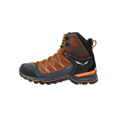 Abbildung von Salewa MTN Trainer LITE MID GTX Hikingschuh, Herren, Größe: 42.5, Black out/carrot Schuhe