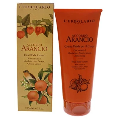 Abbildung von L&#039;Erbolario Accordo Arancio Körpercreme, 1er Pack (1 x 200 ml)